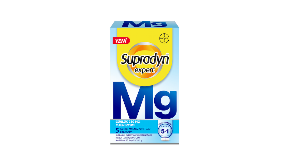 Supradyn Expert Kapsül Magnezyum İçeren Takviye Edici Gıda