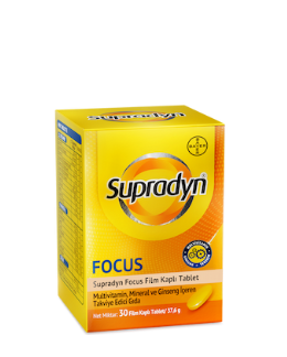 Supradyn Ile Vitamin Ve Mineral Takviyesi Supradyn Turkiye